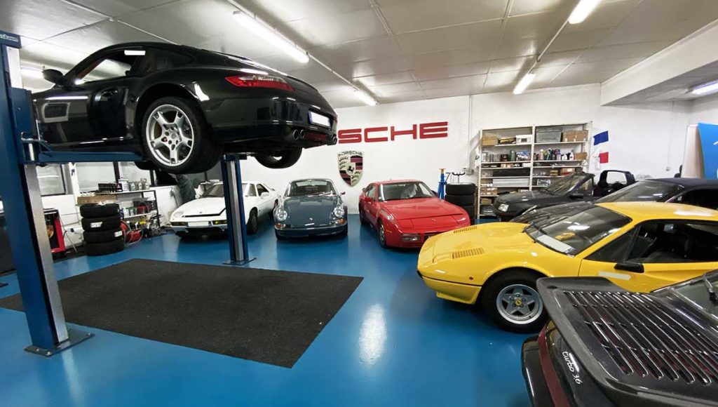 Garage entretien véhicule classic , prestige, porsche